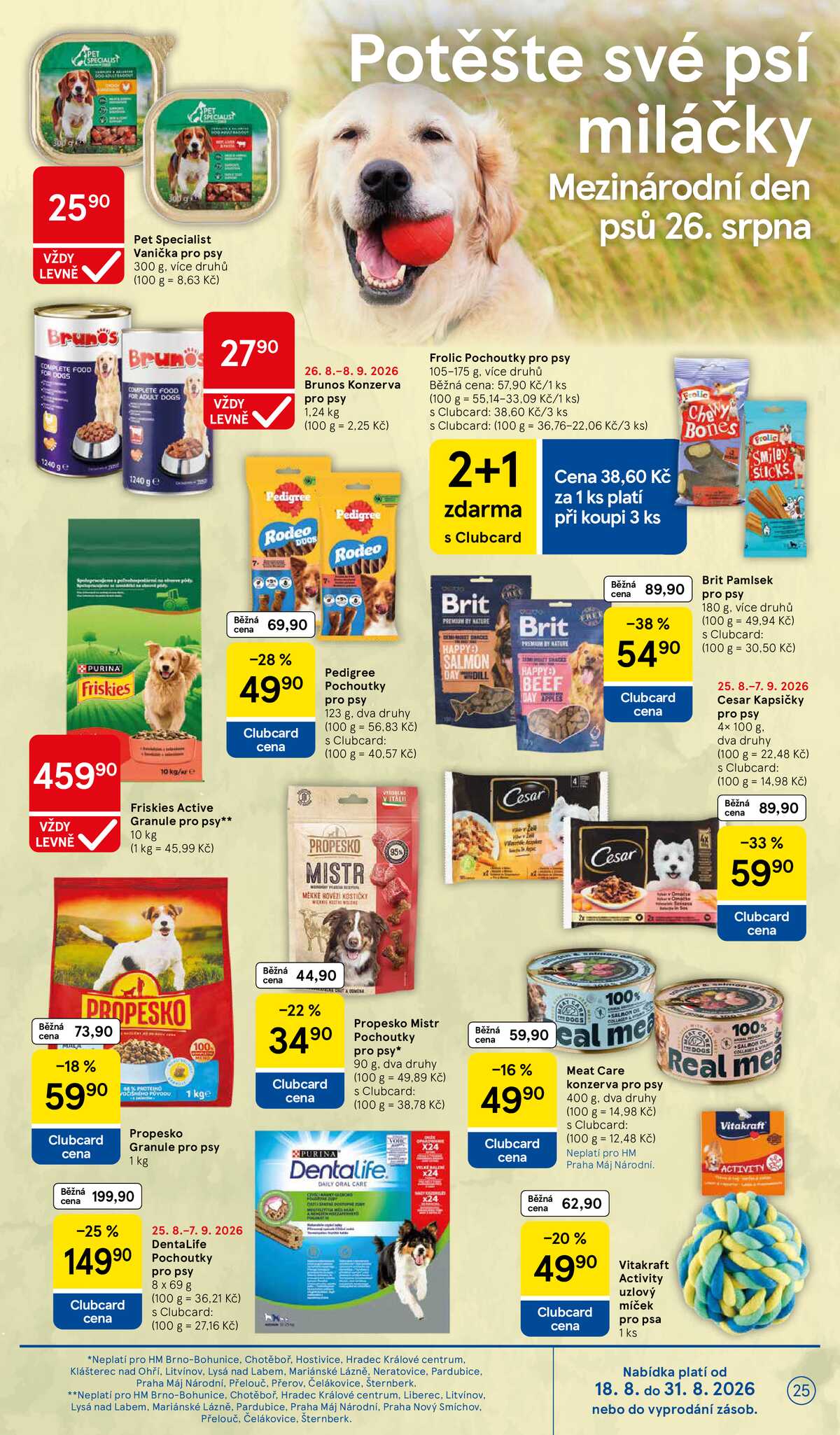 Tesco hypermarkety od 26.8. do 1.9.2026 strana 25