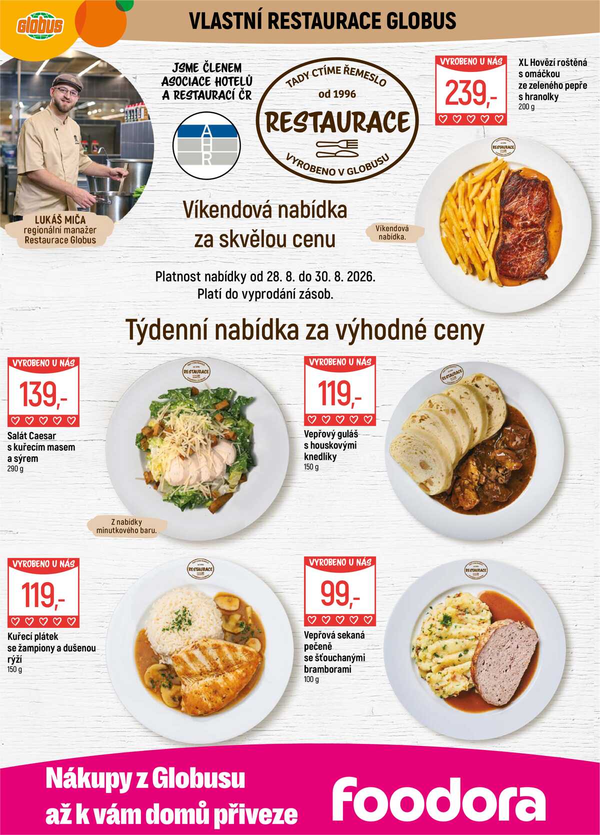 Akční leták Globus 26.8. - 1.9.2026 - Globus Praha - Čakovice strana 7