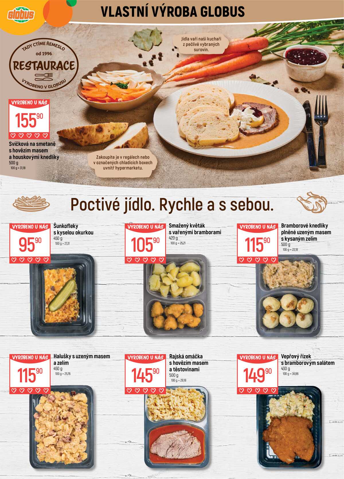 Akční leták Globus 26.8. - 1.9.2026 - Globus Praha - Čakovice strana 4