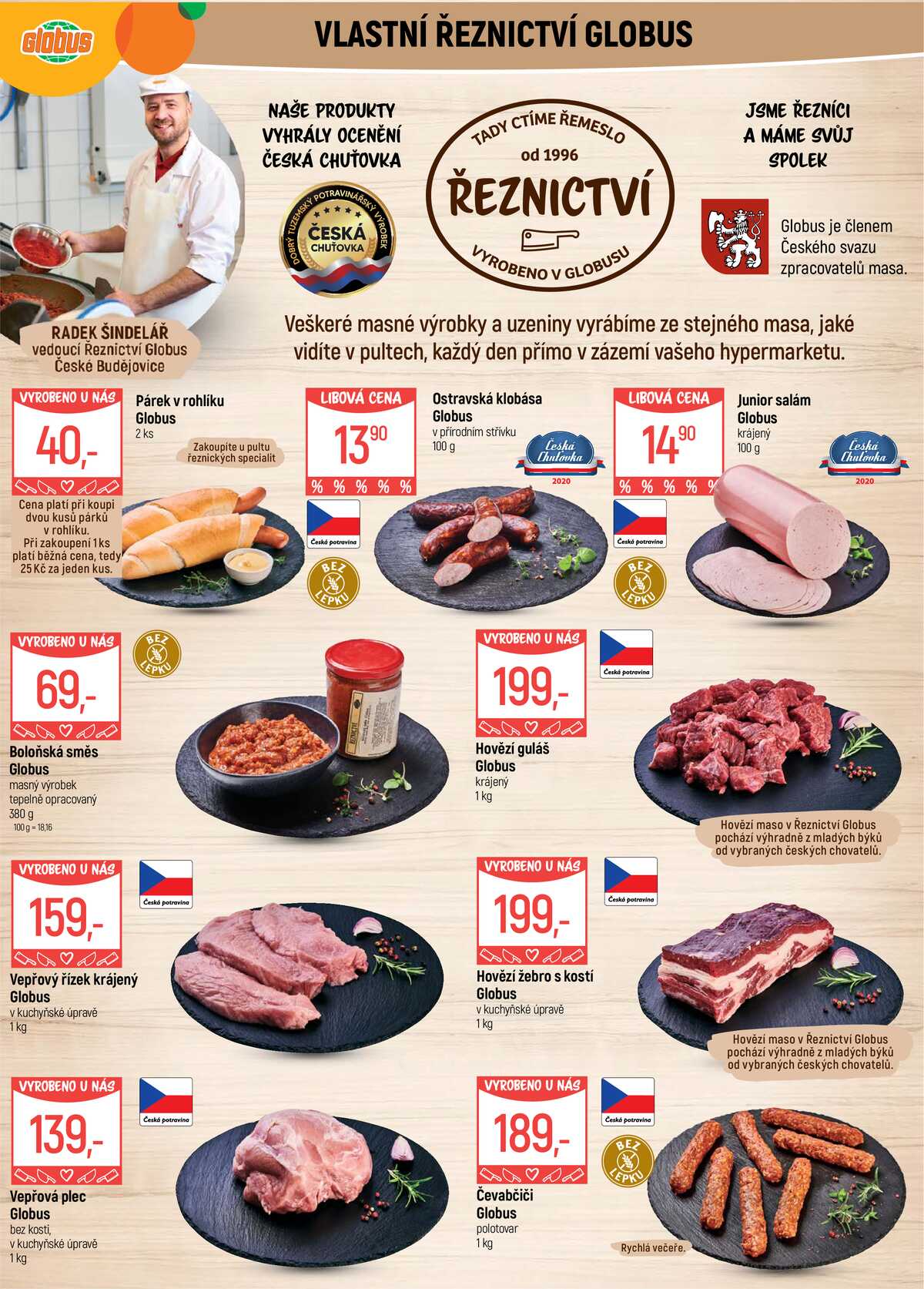 Akční leták Globus 26.8. - 1.9.2026 - Globus České Budějovice strana 5