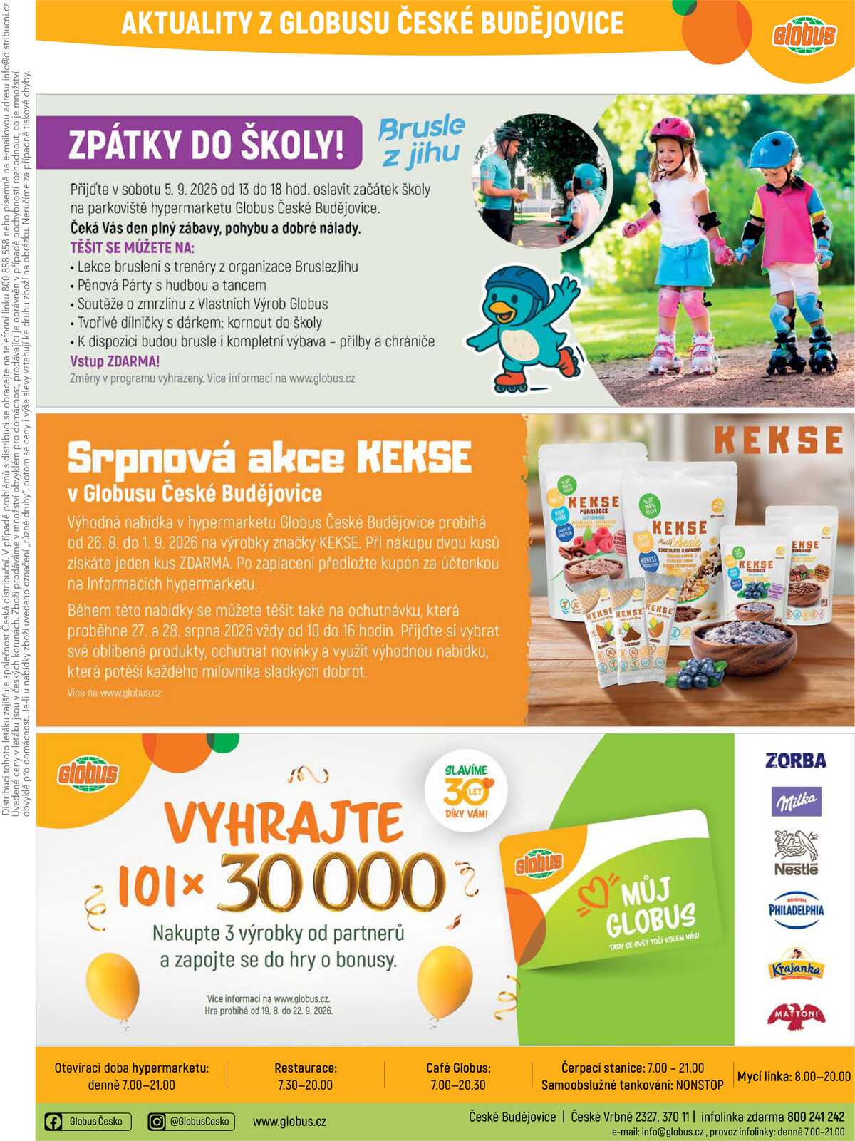 Akční leták Globus 26.8. - 1.9.2026 - Globus České Budějovice strana 43