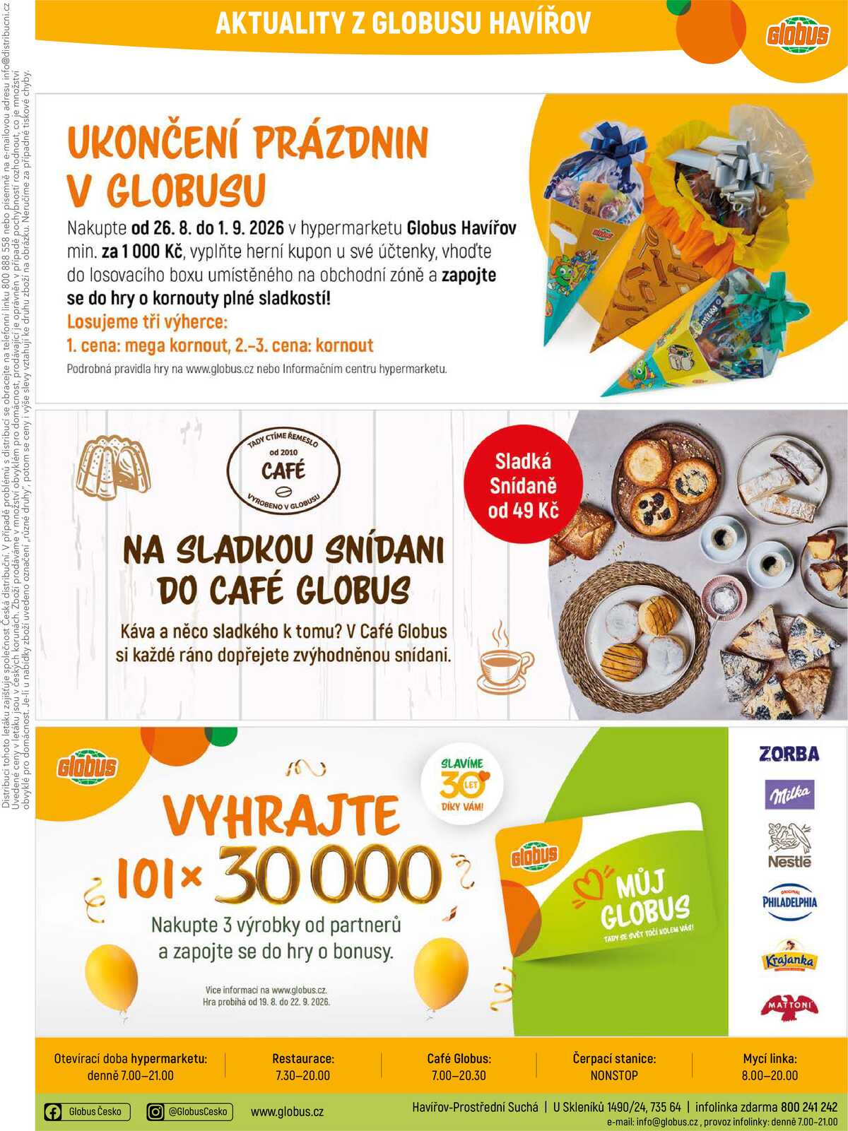 Akční leták Globus 26.8. - 1.9.2026 - Globus Havířov strana 43