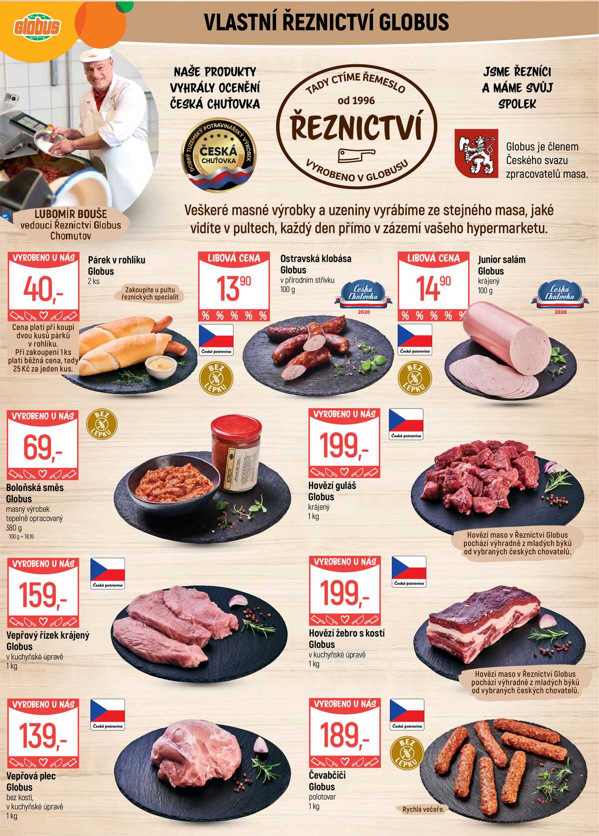 Akční leták Globus 26.8. - 1.9.2026 - Globus Chomutov strana 5