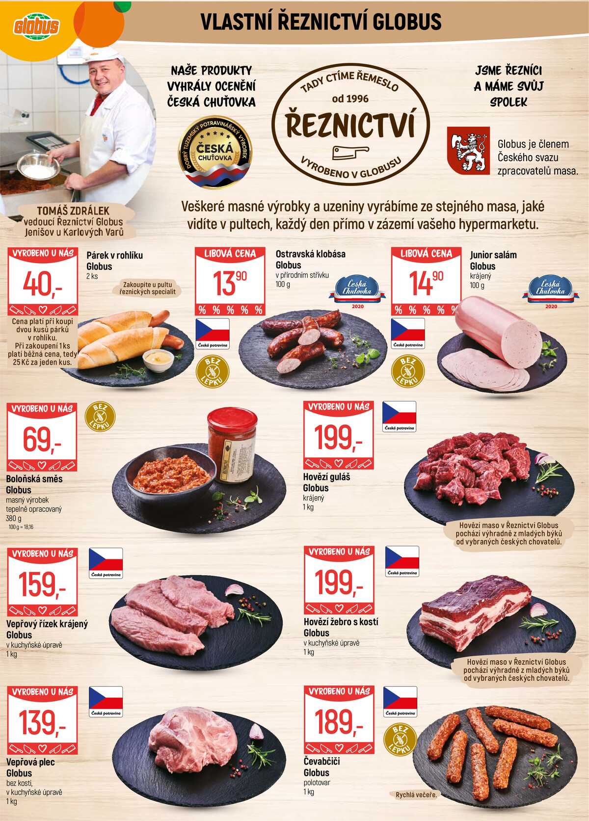 Akční leták Globus 26.8. - 1.9.2026 - Globus Jenišov u Karlových Varů strana 5