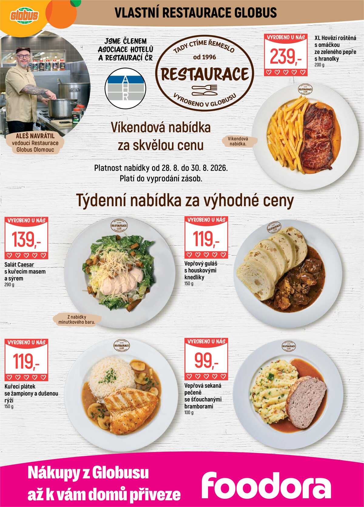 Akční leták Globus 26.8. - 1.9.2026 - Globus Olomouc strana 7