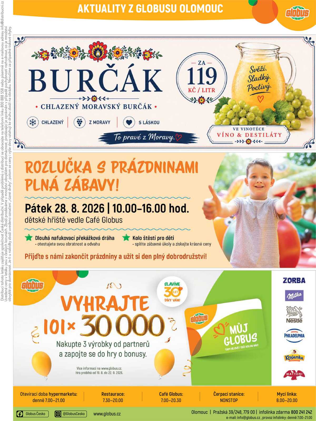 Akční leták Globus 26.8. - 1.9.2026 - Globus Olomouc strana 43
