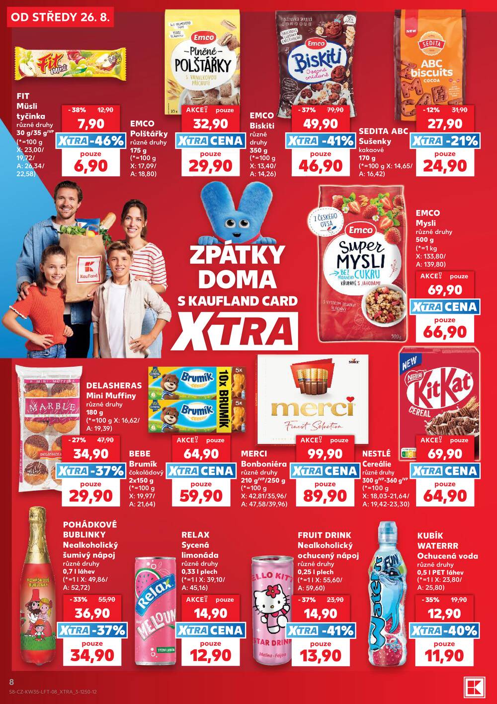 Leták Kaufland - Kaufland 26.8. - 1.9. - Kaufland - Praha 6 (Podbaba) - strana 8 Leták Kaufland - Kaufland 26.8. - 1.9. - Kaufland - Praha 6 (Podbaba) - strana 8