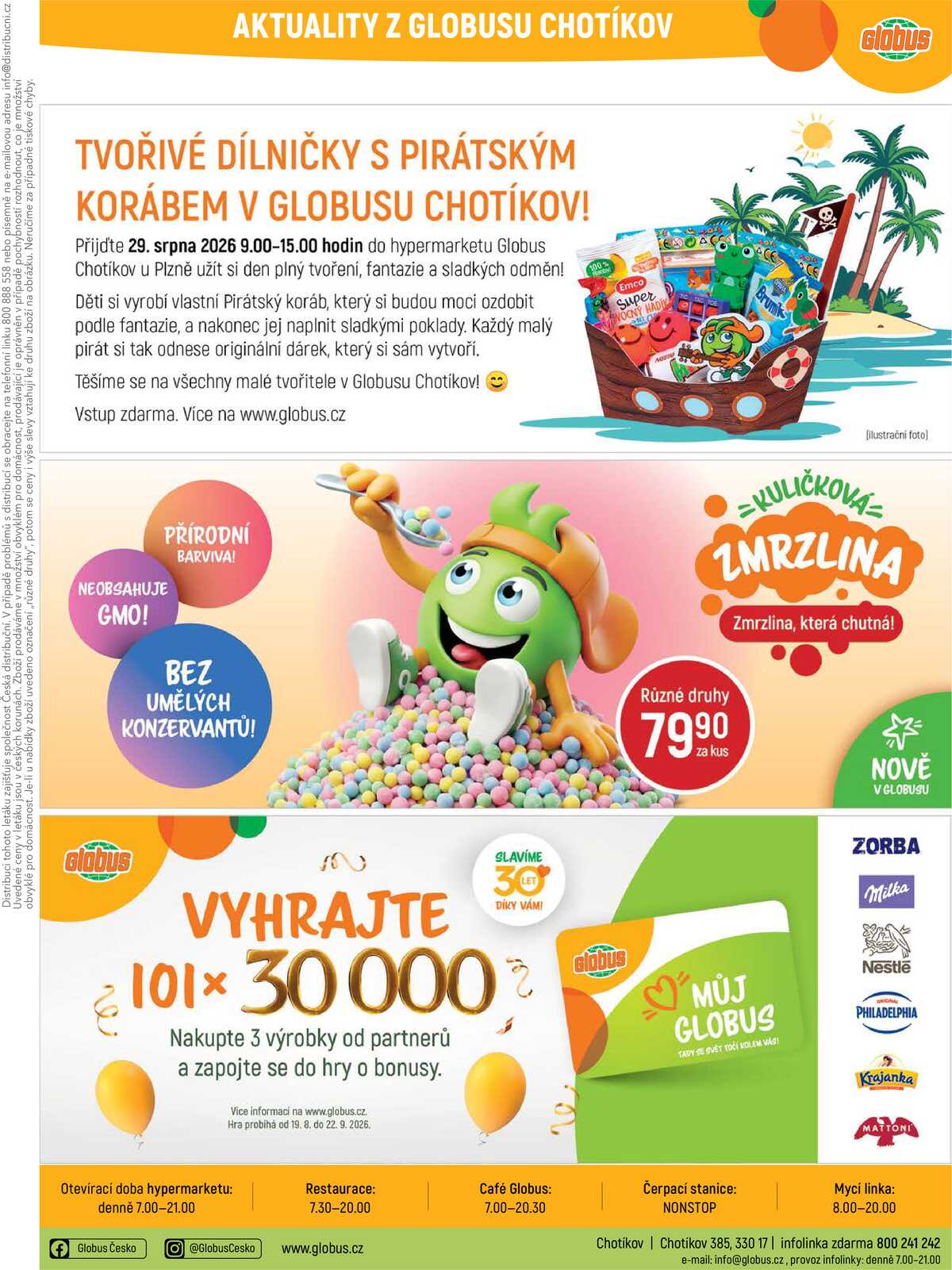 Akční leták Globus 26.8. - 1.9.2026 - Globus Chotíkov u Plzně strana 43