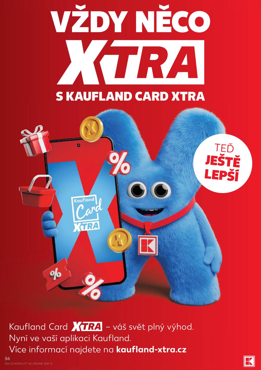 Leták Kaufland - Kaufland 26.8. - 1.9. - Kaufland - Praha 3 (Jarov) - strana 56