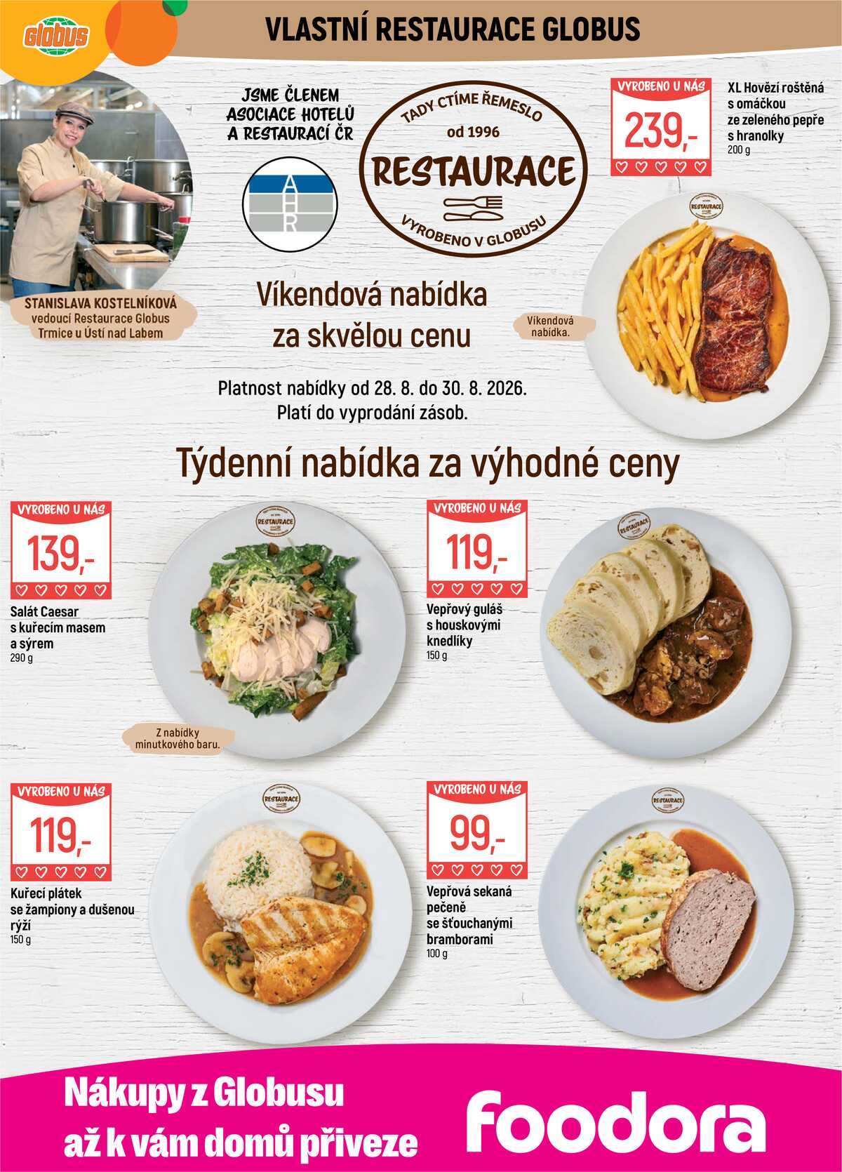 Akční leták Globus 26.8. - 1.9.2026 - Globus Trmice u Ústí nad Labem strana 7