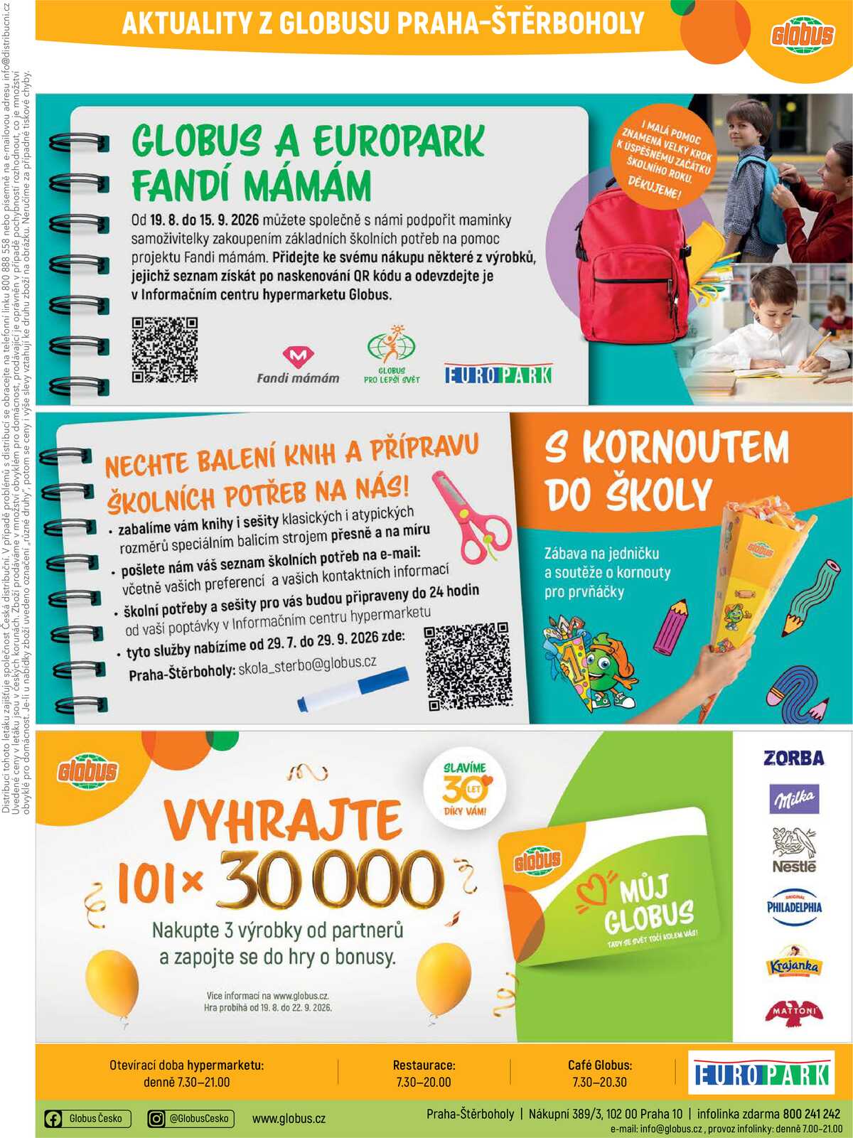 Akční leták Globus 26.8. - 1.9.2026 - Globus Praha - Štěrboholy strana 39