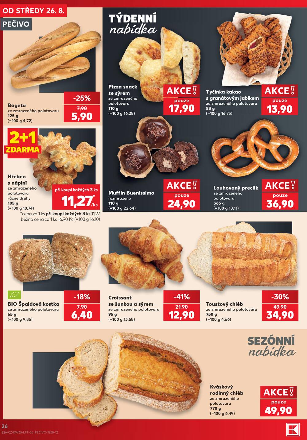 Kaufland 26.8. - 1.9. - Kaufland Praha Čestlice