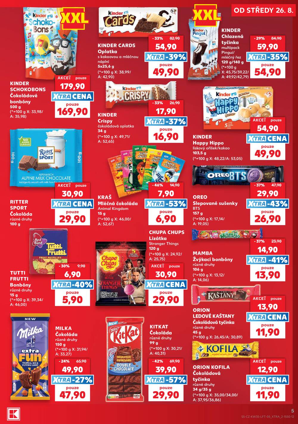 Kaufland 26.8. - 1.9. - Kaufland - Praha 8 (Libeň)