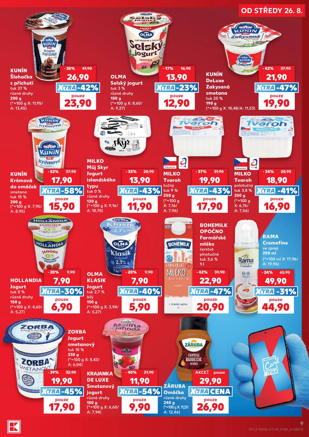 Kaufland 26.8. - 1.9. - Kaufland - Praha 8 (Libeň)