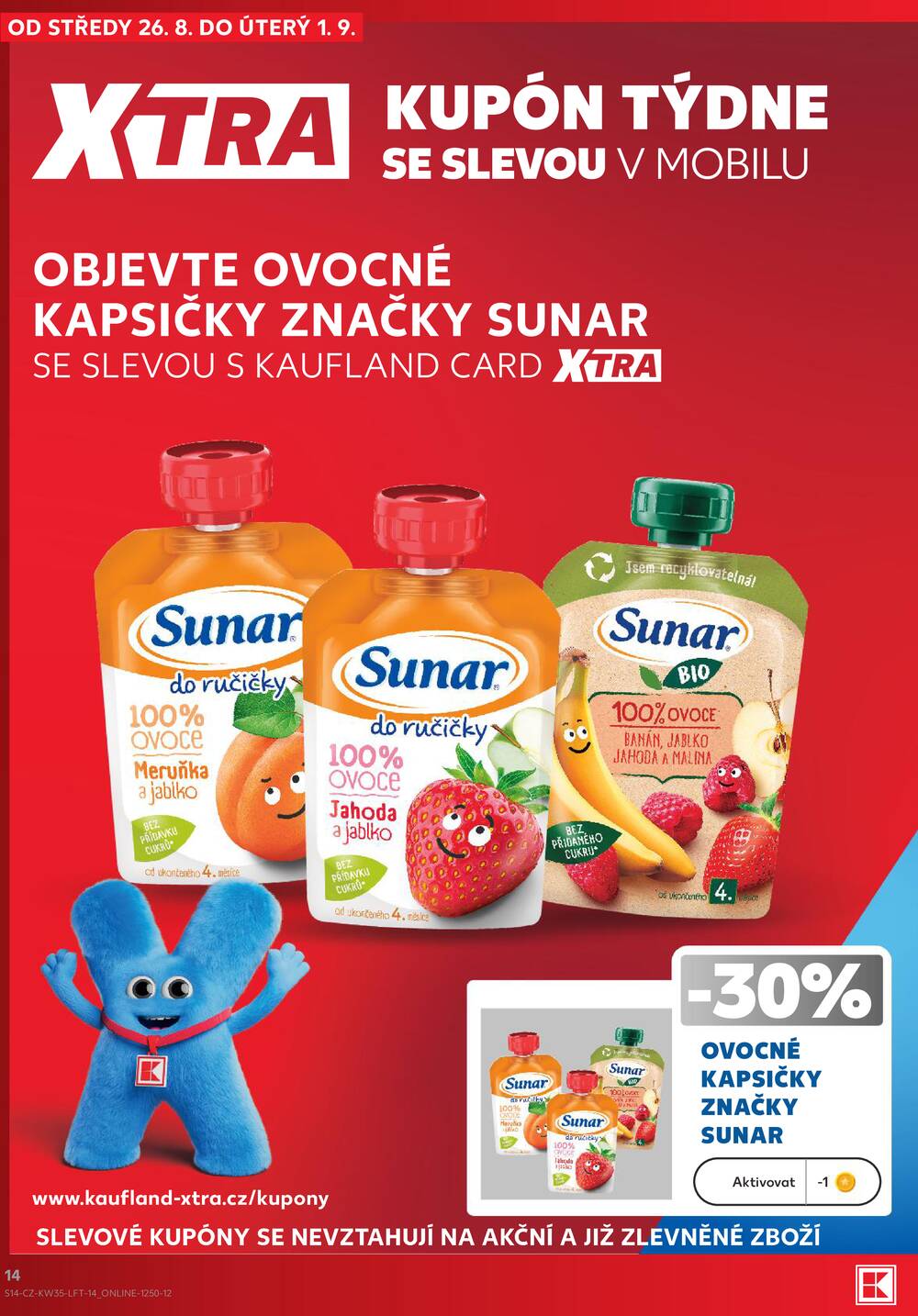 Kaufland 26.8. - 1.9. - Kaufland - Litoměřice