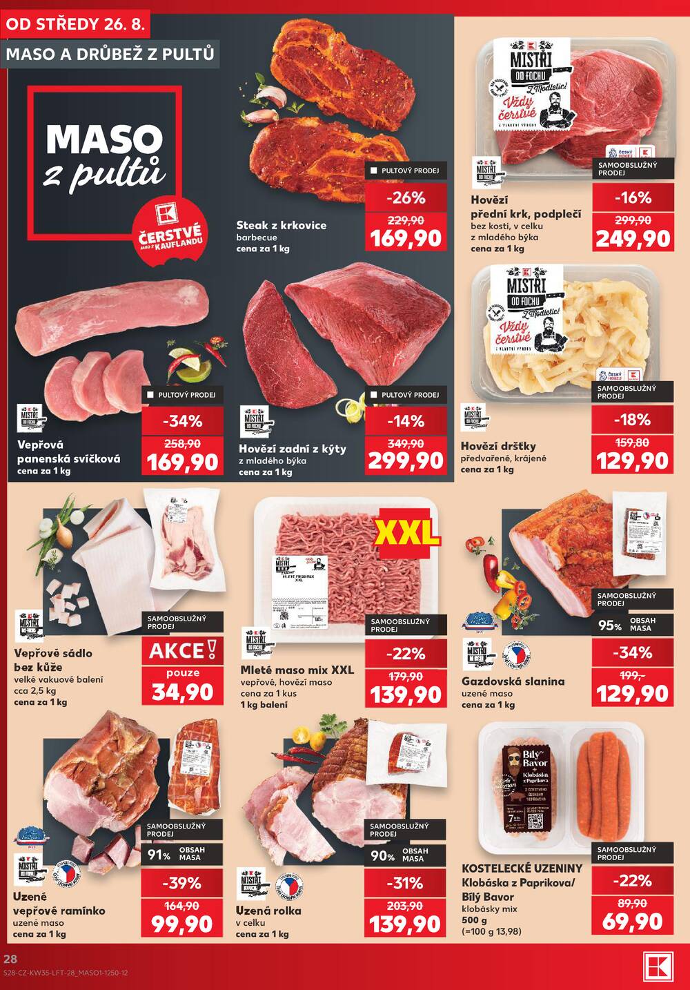 Kaufland 26.8. - 1.9. - Kaufland - Náchod