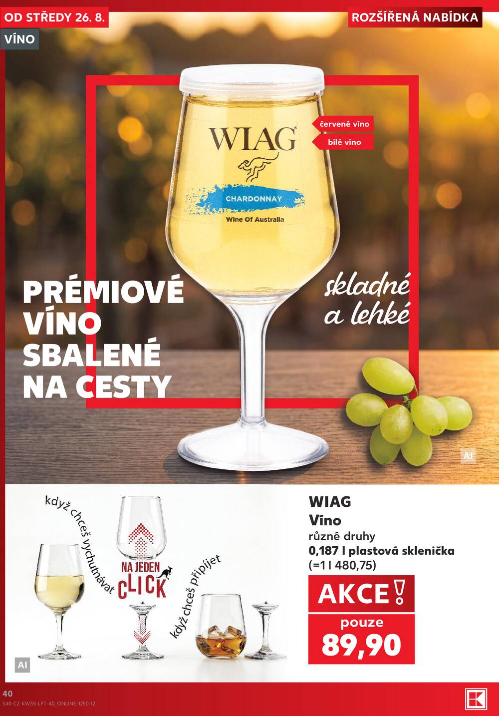 Kaufland 26.8. - 1.9. - Kaufland - Jablonec nad Nisou (U Kostela)