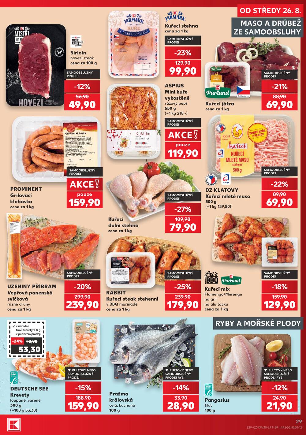 Leták Kaufland - Kaufland 26.8. - 1.9. - Kaufland - Jindřichův Hradec - strana 29 Leták Kaufland - Kaufland 26.8. - 1.9. - Kaufland - Jindřichův Hradec - strana 29