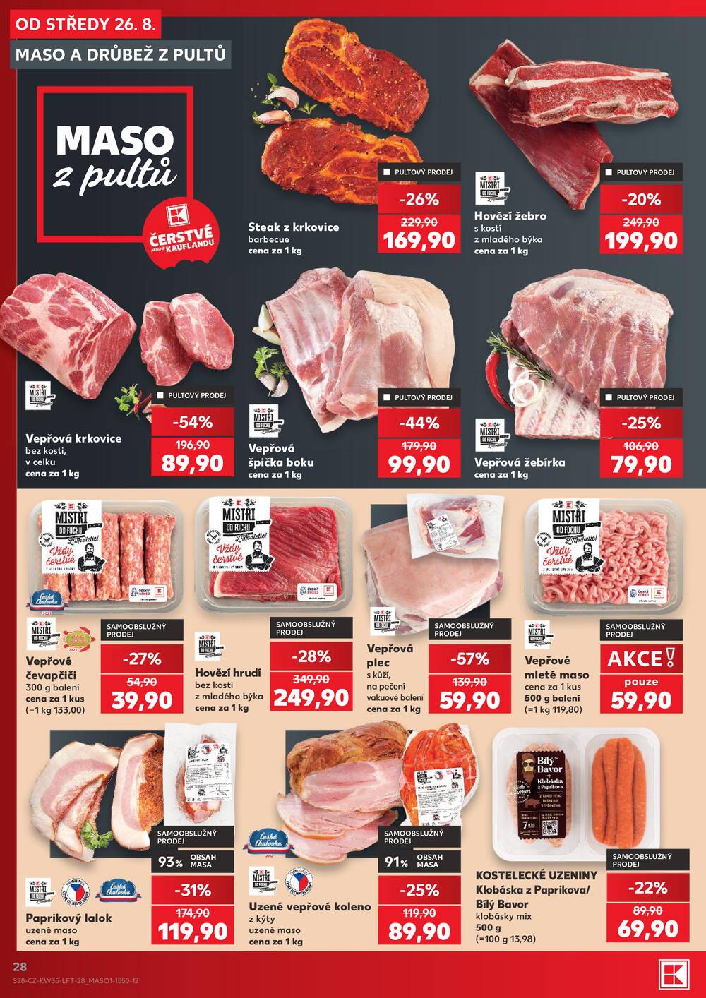 Kaufland 26.8. - 1.9. - Kaufland - Jihlava