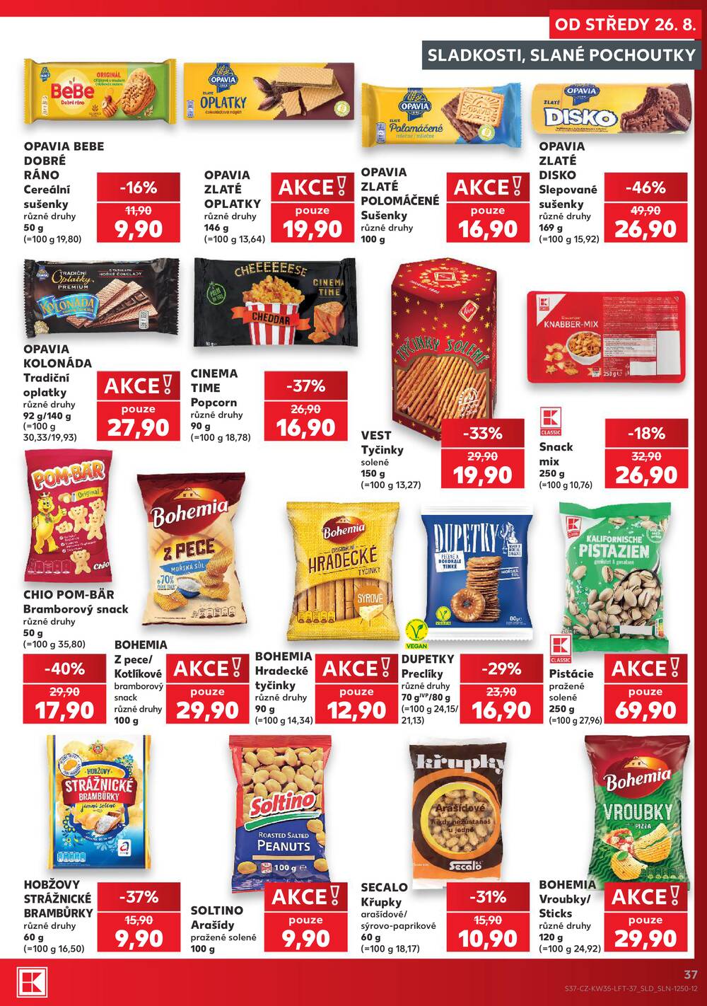 Kaufland 26.8. - 1.9. - Kaufland - Žďár nad Sázavou