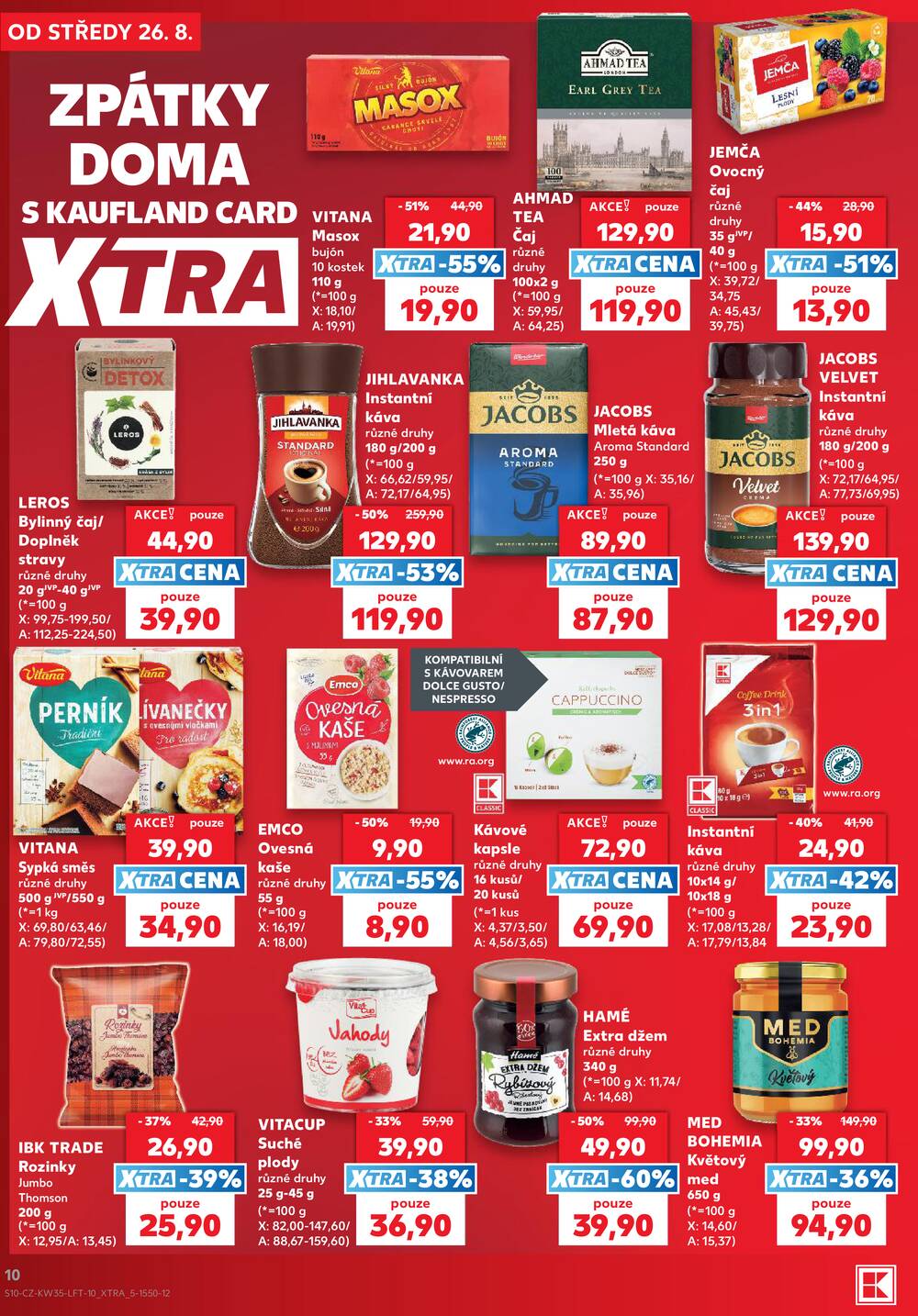 Kaufland 26.8. - 1.9. - Kaufland - Pelhřimov