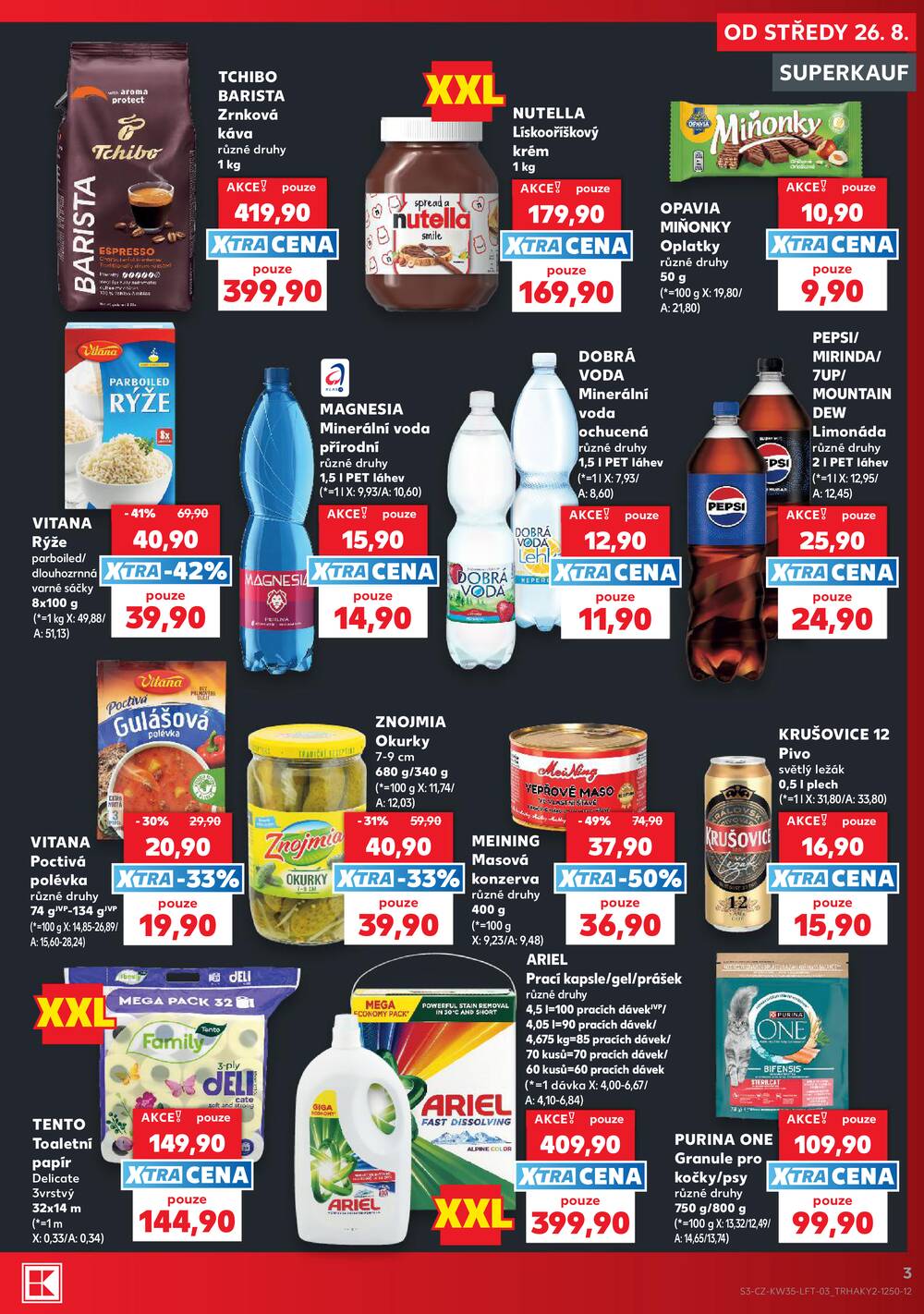 Kaufland 26.8. - 1.9. - Kaufland - Ostrava - Zábřeh