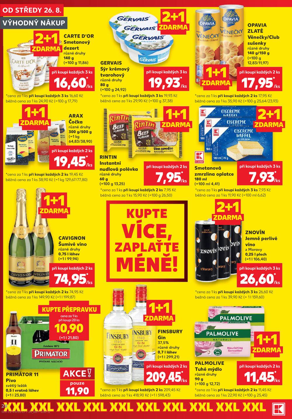 Kaufland 26.8. - 1.9. - Kaufland - Praha 8 (Malý Klín)