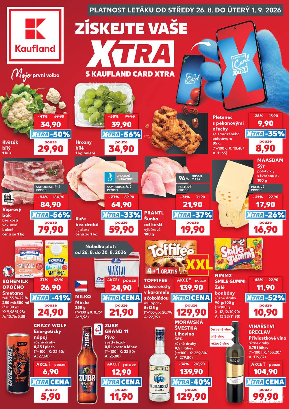 Kaufland 26.8. - 1.9. - Kaufland - Brno - Ponava