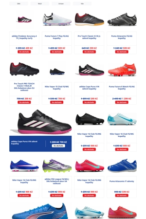 Intersport Kopačky a míče - 23. 8. 2026