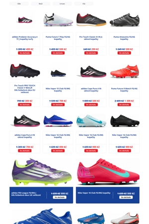 Intersport Kopačky a míče - 24. 8. 2026