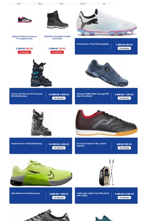 Intersport Boty - 24. 8. 2026