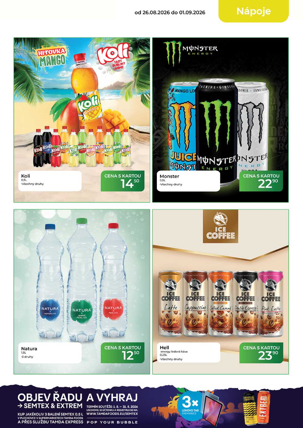 Tamda Foods od 26.8. do 1.9.2026 strana 13