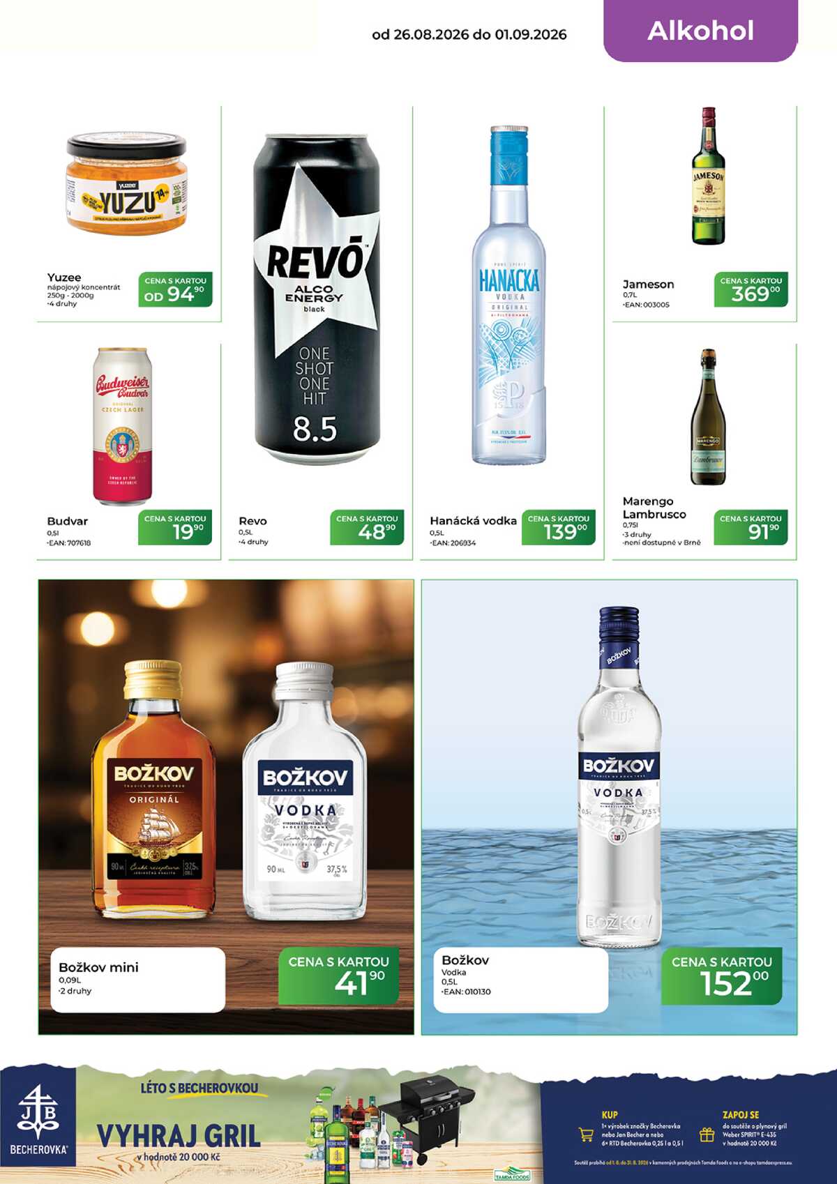Tamda Foods od 26.8. do 1.9.2026 strana 15