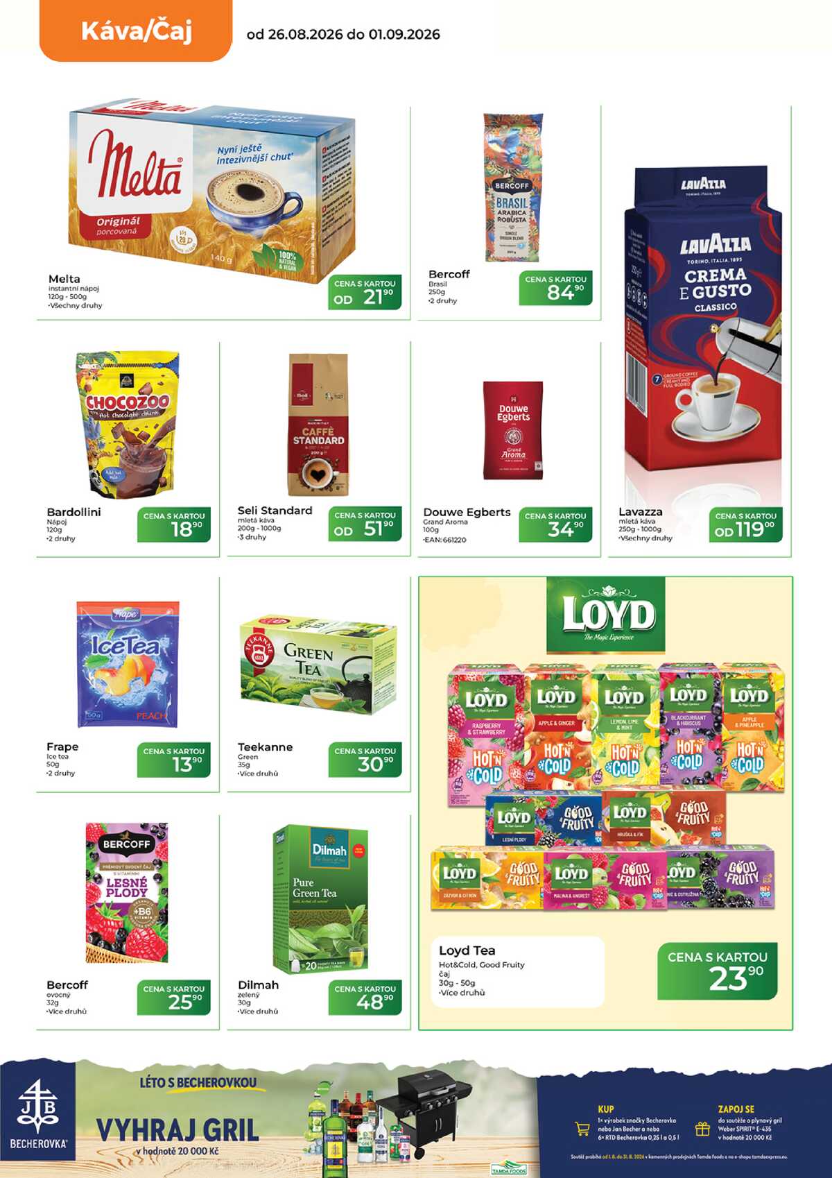Tamda Foods od 26.8. do 1.9.2026 strana 22