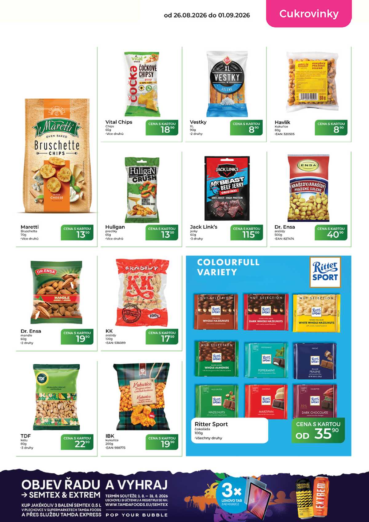 Tamda Foods od 26.8. do 1.9.2026 strana 35