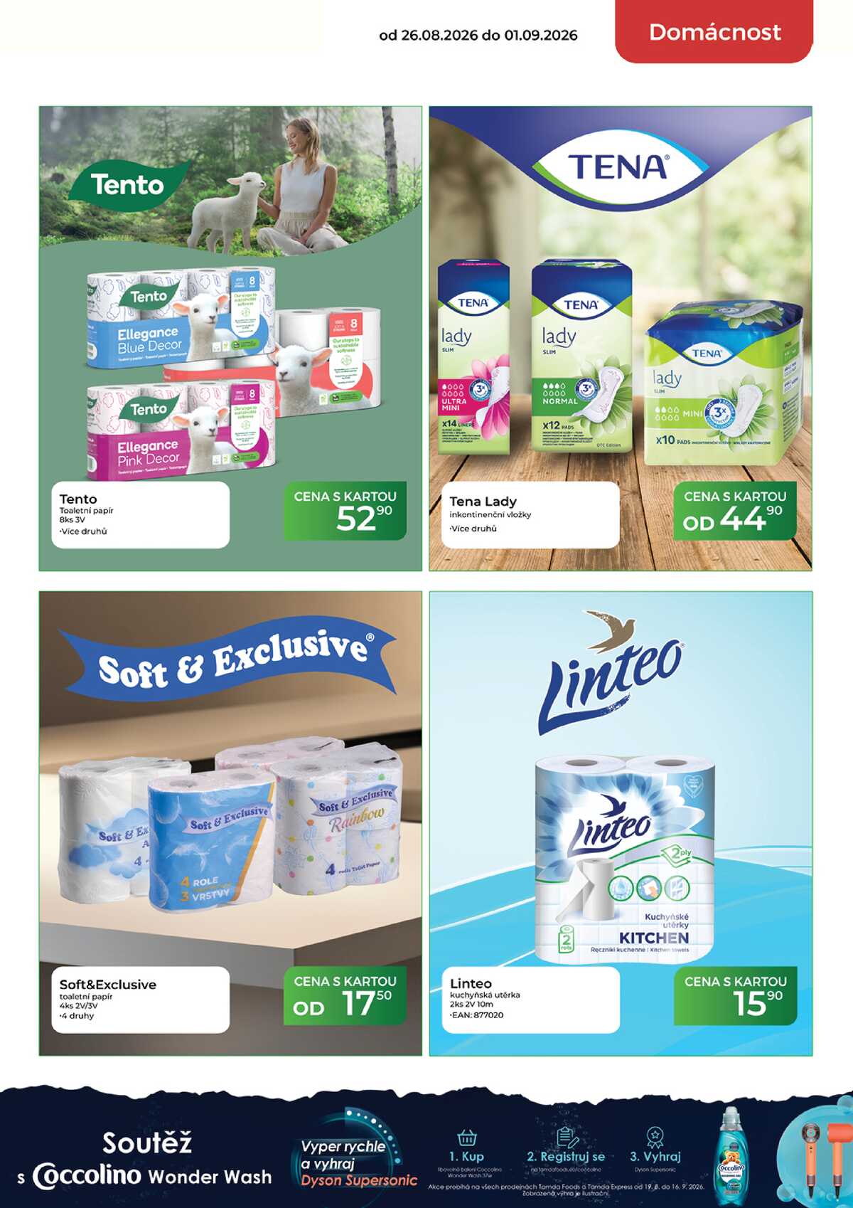 Tamda Foods od 26.8. do 1.9.2026 strana 55