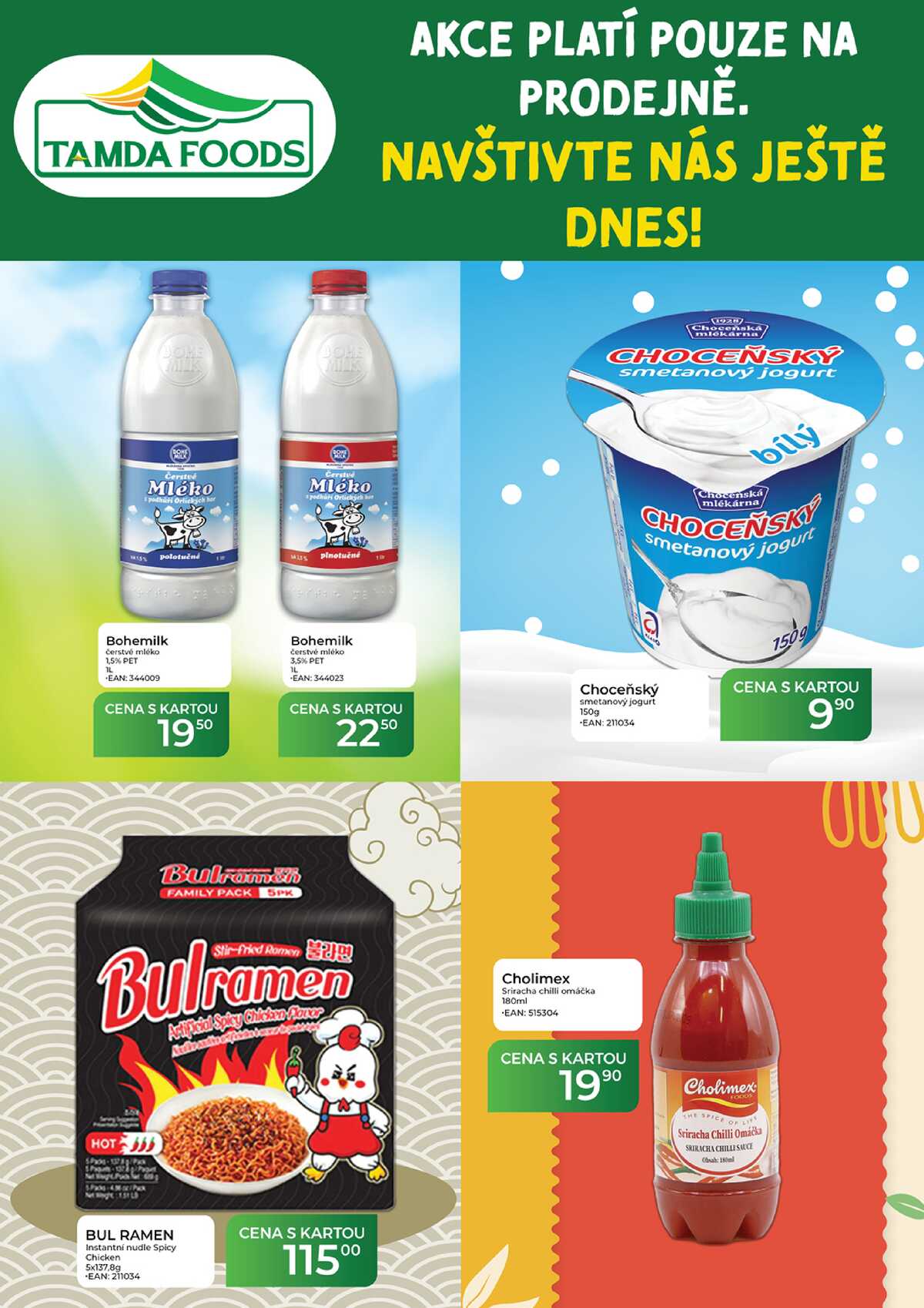 Tamda Foods od 26.8. do 1.9.2026 strana 59