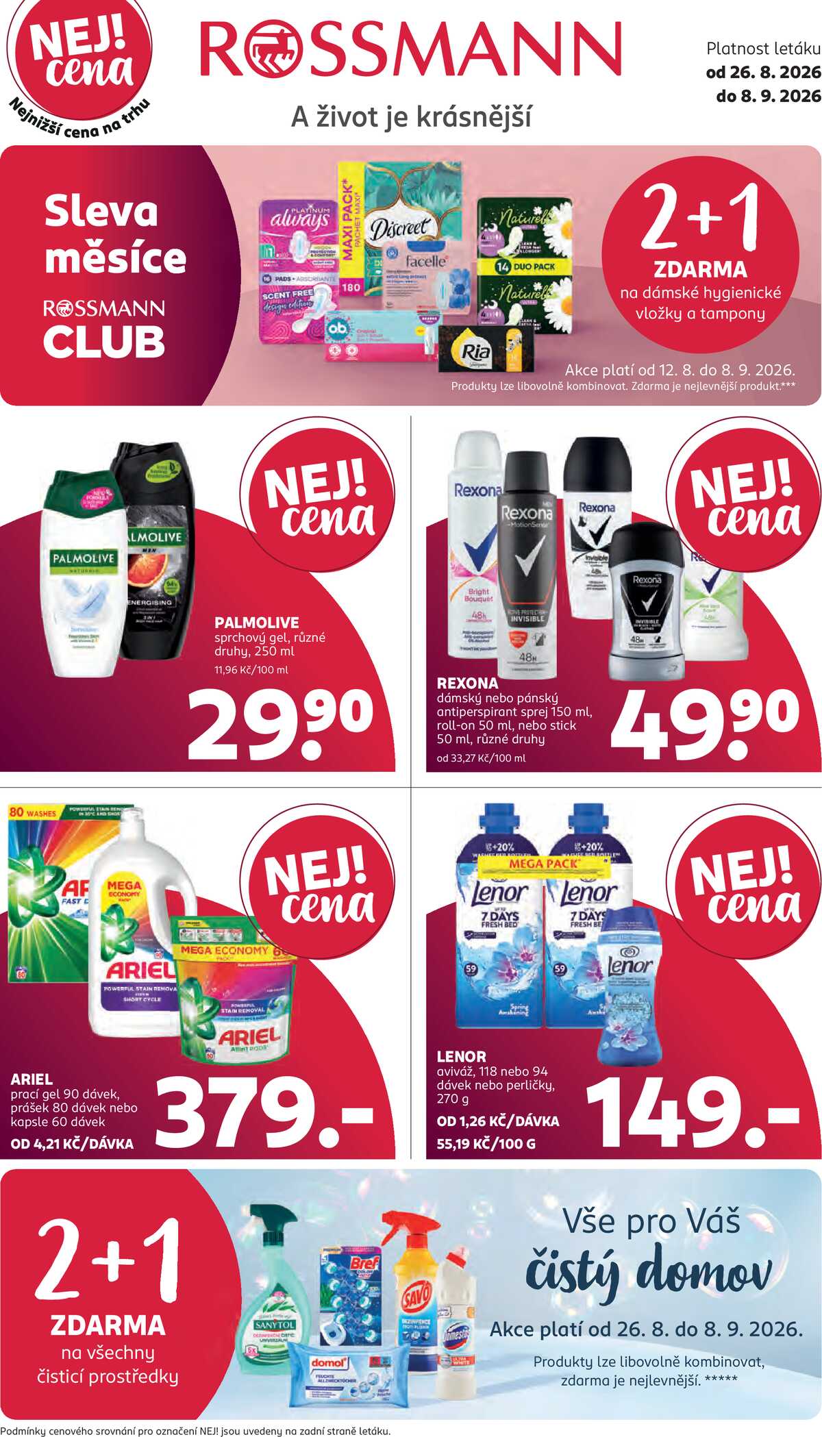 Rossmann od 26.8. do 8.9.2026 strana 1