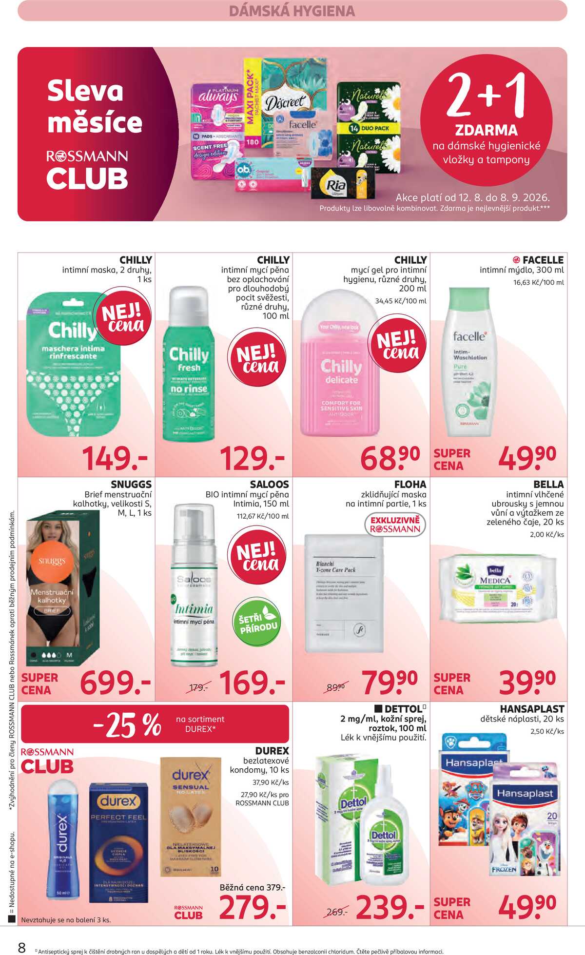 Rossmann od 26.8. do 8.9.2026 strana 8