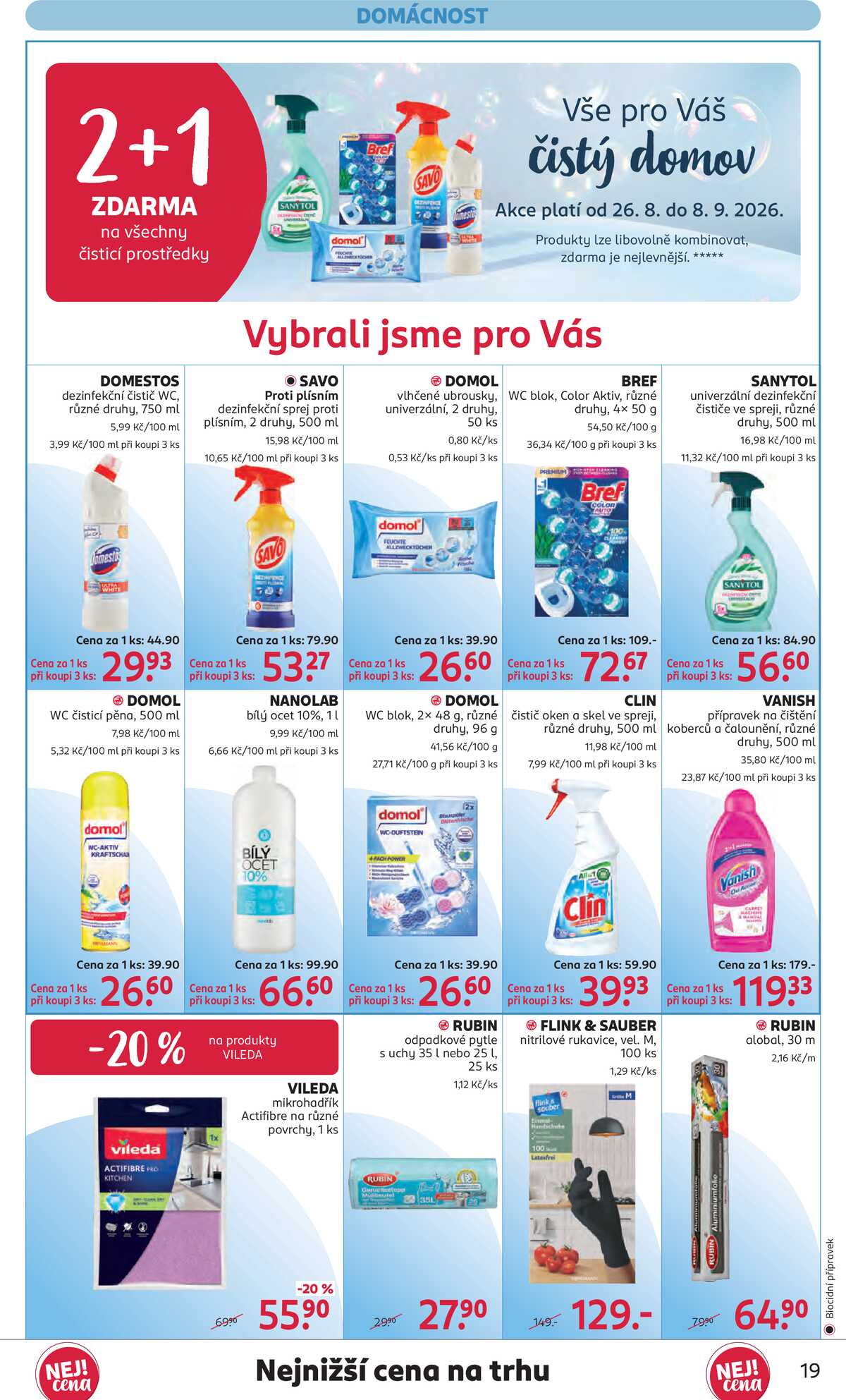 Rossmann od 26.8. do 8.9.2026 strana 19