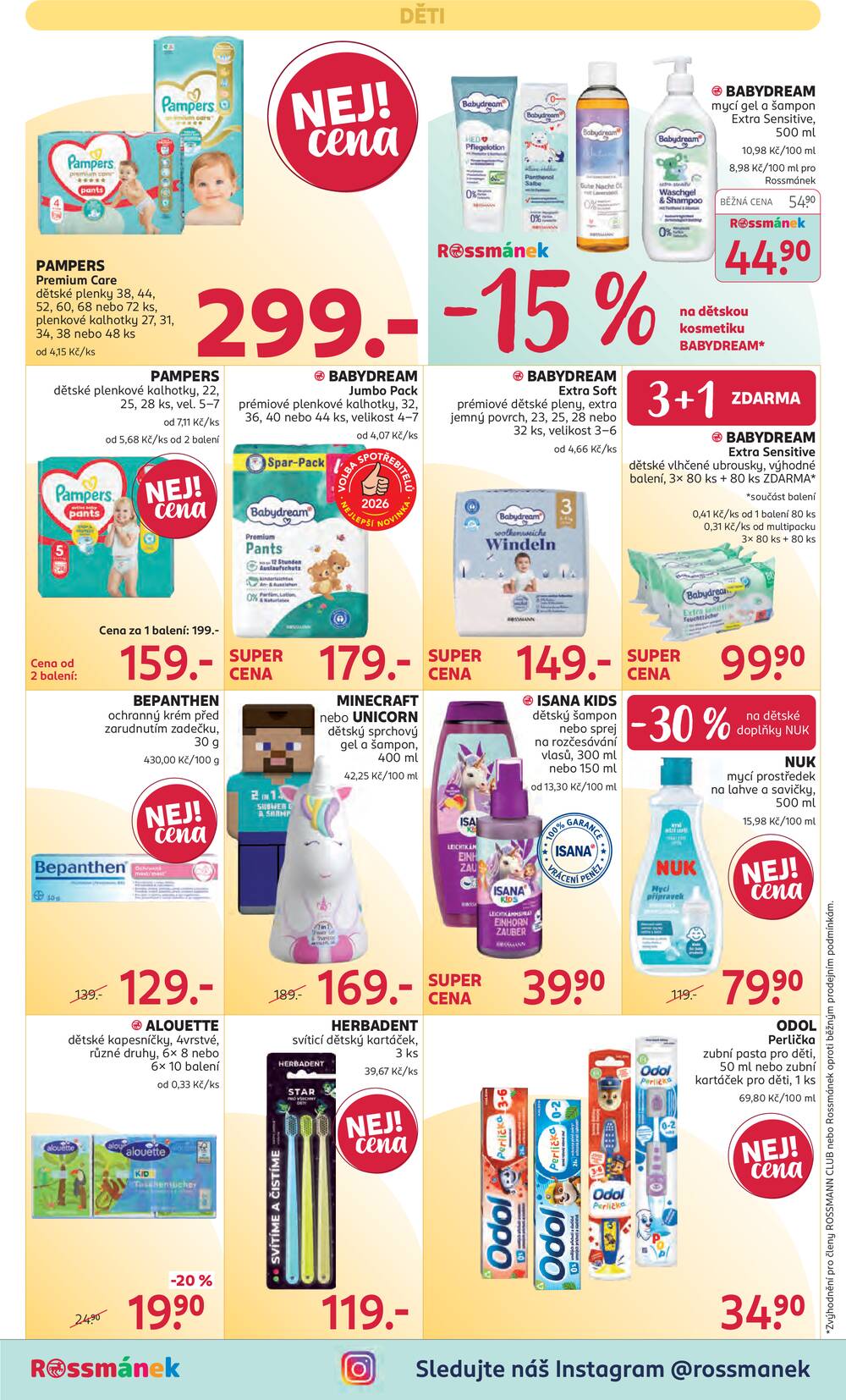 Rossmann od 26.8. do 8.9.2026