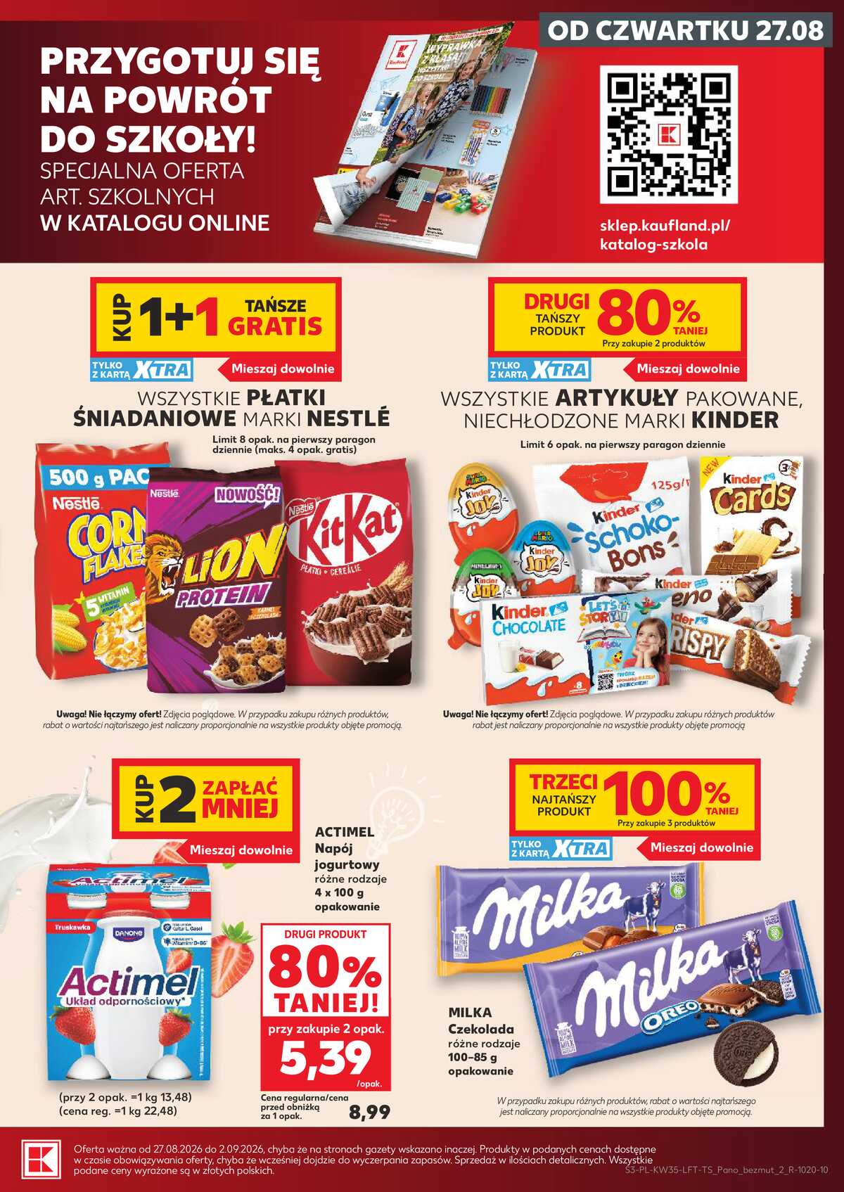 Leták Kaufland Polsko 27.8.-2.9.2026 - Týdenní zpravodaj strana 3