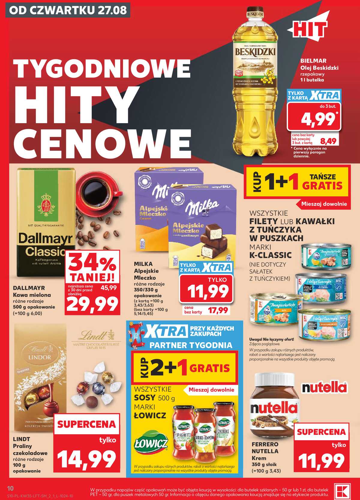 Leták Kaufland Polsko 27.8.-2.9.2026 - Týdenní zpravodaj strana 10