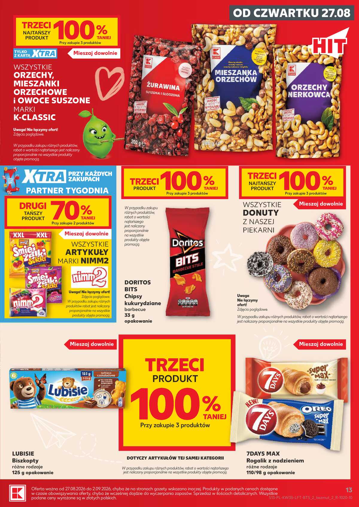 Leták Kaufland Polsko 27.8.-2.9.2026 - Týdenní zpravodaj strana 13