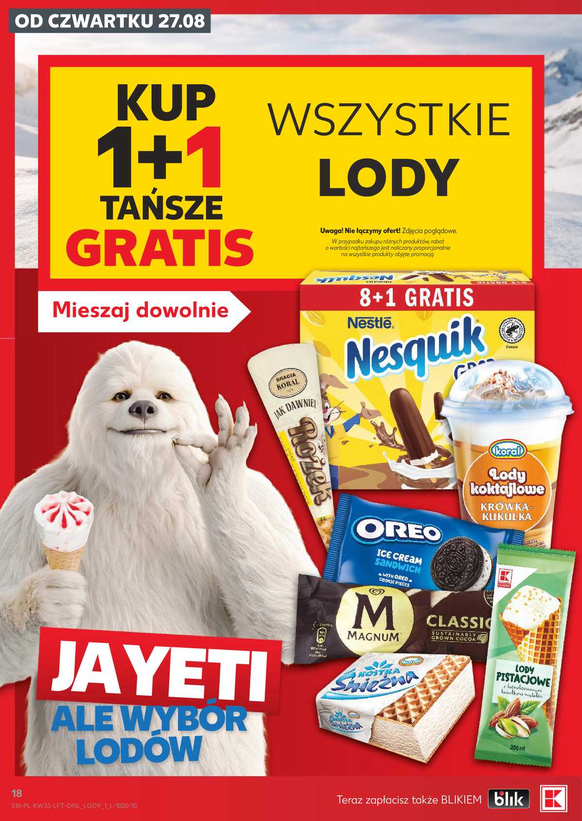 Leták Kaufland Polsko 27.8.-2.9.2026 - Týdenní zpravodaj strana 18