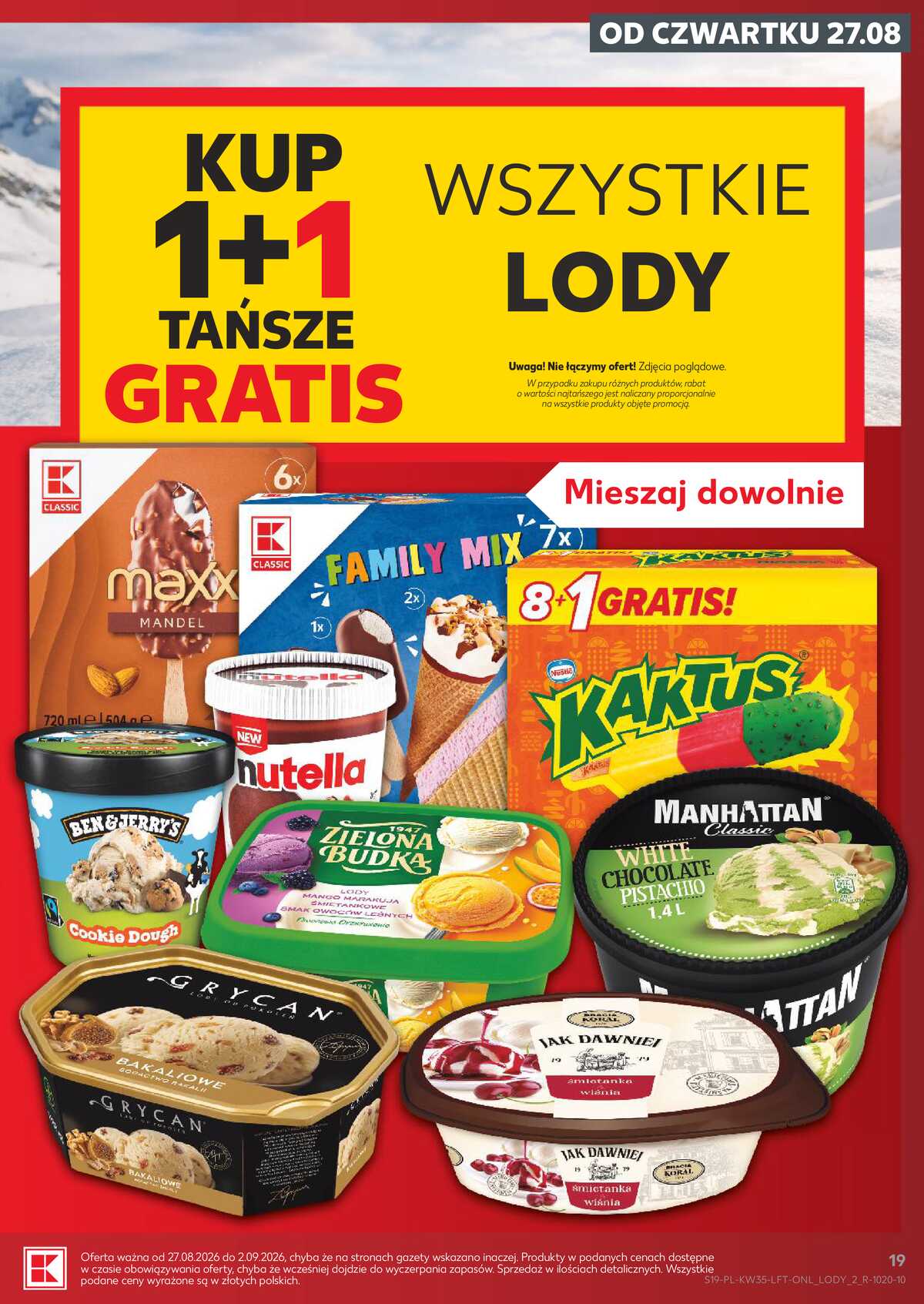 Leták Kaufland Polsko 27.8.-2.9.2026 - Týdenní zpravodaj strana 19