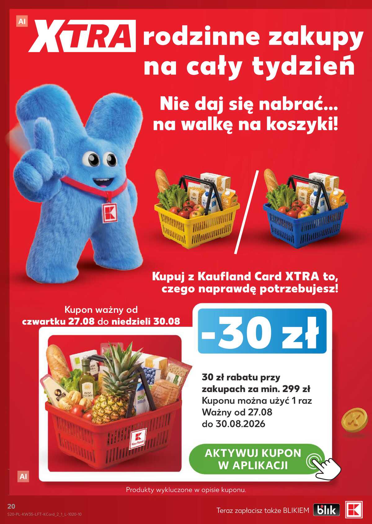 Leták Kaufland Polsko 27.8.-2.9.2026 - Týdenní zpravodaj strana 20