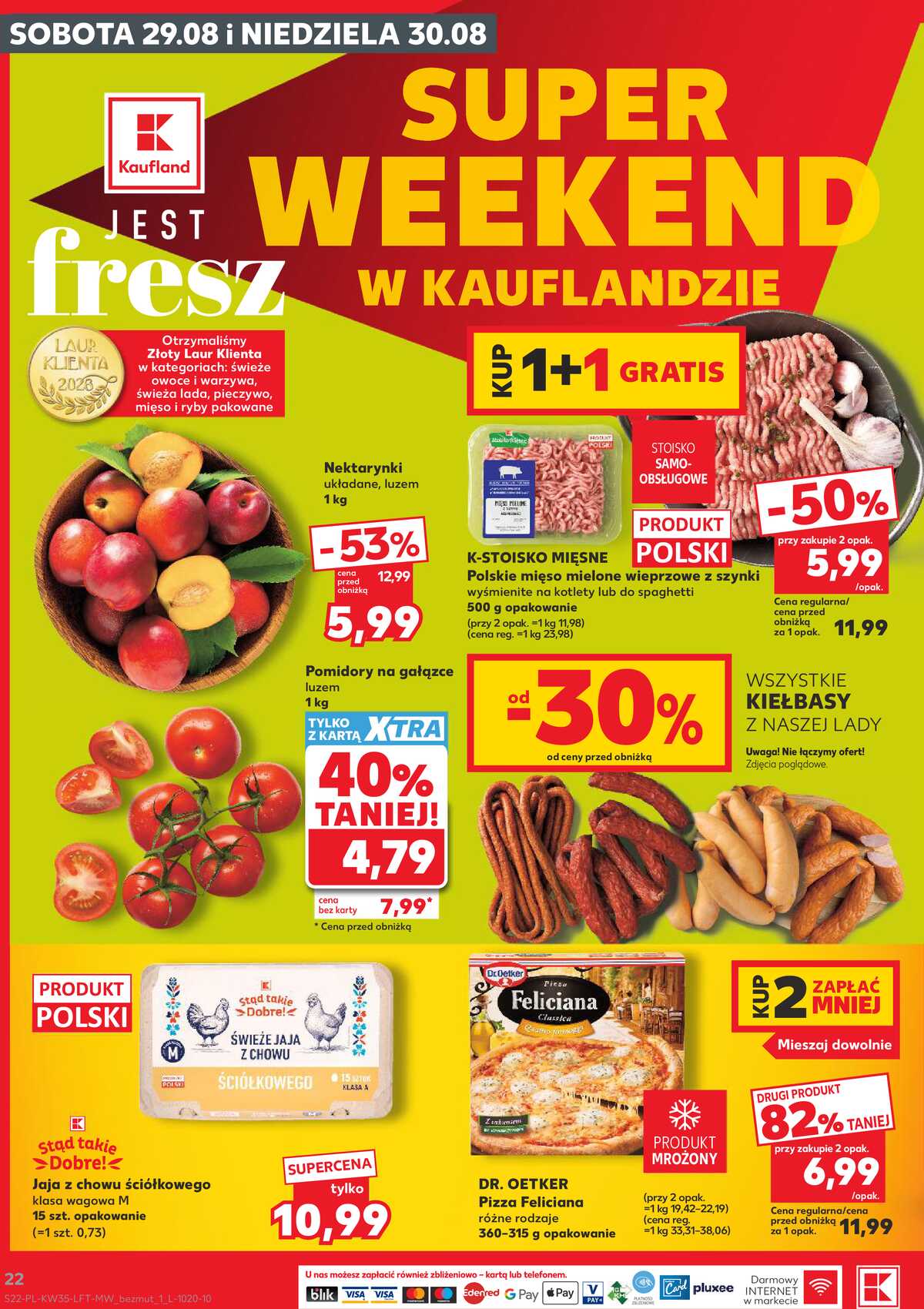 Leták Kaufland Polsko 27.8.-2.9.2026 - Týdenní zpravodaj strana 22