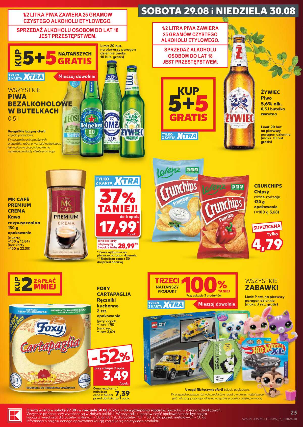 Leták Kaufland Polsko 27.8.-2.9.2026 - Týdenní zpravodaj strana 23