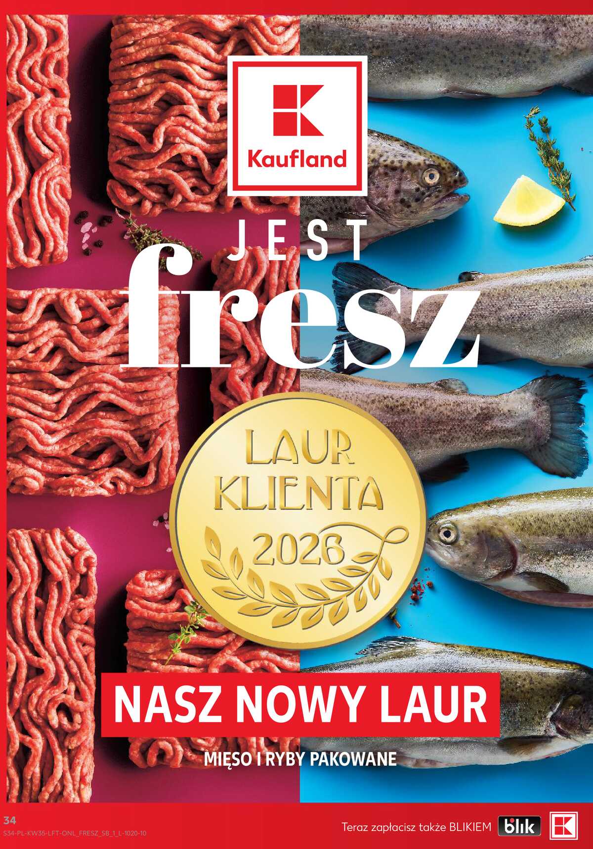 Leták Kaufland Polsko 27.8.-2.9.2026 - Týdenní zpravodaj strana 34